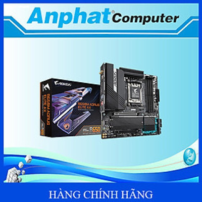  Mainboard Gigabyte B650M AORUS ELITE AX Socket AM5 - Hàng Chính Hãng 
