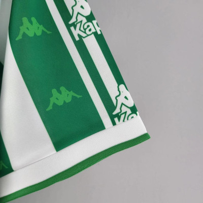 Áo Bóng Đá Real Betis 1996 - Sân Nhà bản cao cấp vải Cotton Polyester