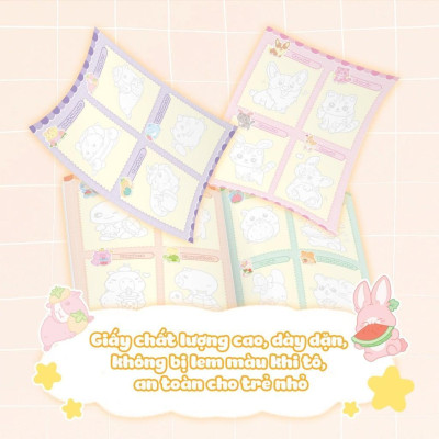 Sách - Tập Vẽ Theo Nét - Vật Nuôi Đáng Yêu - Megabook