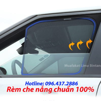Rèm Che Nắng Honda City 2010 2014 2022, Rèm Chắn Nắng Nam Châm Cho Xe ô tô, Bộ 4 Tấm, có nam châm