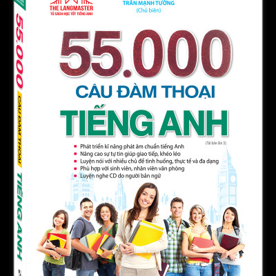 55.000 Câu Đàm Thoại Tiếng Anh (Tái Bản 2023)