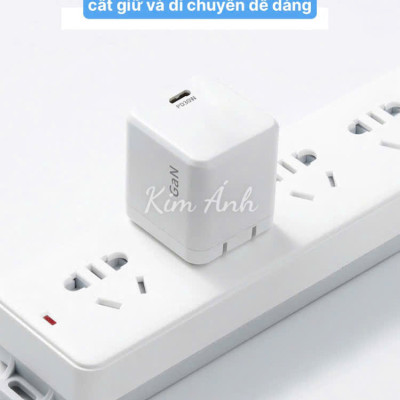 Củ sạc xuất Nhật GaN 30W KFLY ( JHX-AC2052) đạt chứng nhận PSE tiêu chuẩn Nhật Bản, được dùng thử 30 ngày, bảo hành hàng chính hãng 12 tháng