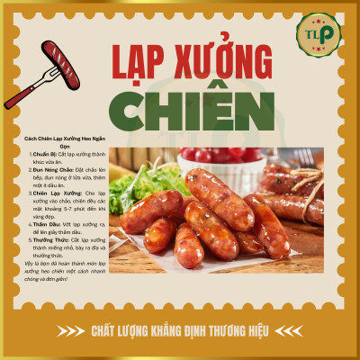 LẠP XƯỞNG HEO TÂN LỘC PHÁT COMBO 1KG - MỖI BỊCH 500G