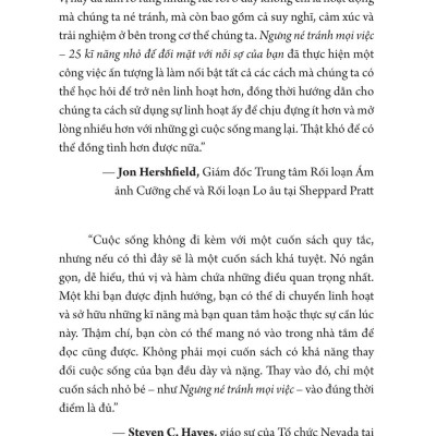 Ngưng Né Tránh Mọi Việc - 25 Kĩ Năng Nhỏ Để Đối Mặt Với Nỗi Sợ Của Bạn