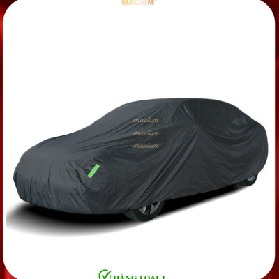 Bạt phủ ô tô thương hiệu MACSIM dành cho Toyota Innova - màu đen- bạt phủ trong nhà và ngoài trời