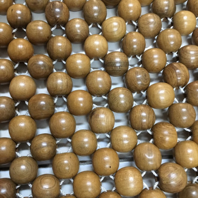 Đệm khoác ghế ô tô hạt gỗ Bách Xanh 12ly - Nệm , Thảm trang trí nội thất xe ô tô , Lót ghế văn phòng , ghế giám đốc trong phòng làm việc , phòng học 