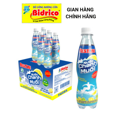Nước Chanh Muối Restore ( Thùng 24 chai 495ml ) - Sản phẩm của Bidrico