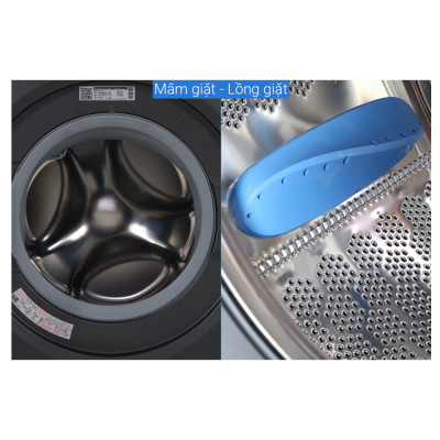 Máy giặt Electrolux Inverter 10Kg EWF1024P5SB - Tự động gỡ rối quần áo - Hàng chính hãng - Chỉ giao HCM - 