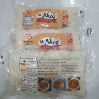 Combo 3 Gói Mì Nưa Vị Nguyên Das Keto 240g