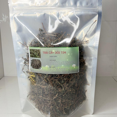 Cây dòi thân tím (Cây thuốc dòi - Cây bọ mắm - Cây dòi tím) - Sản phẩm khô làm trà - Gói 1kg