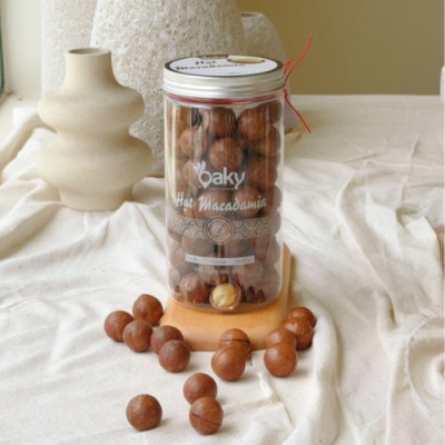 Hạt Macca (Mắc Ca) Rang Oaky Nhập Khẩu Úc – Hũ 250g / 450g – Giàu Dinh Dưỡng, Ăn Liền