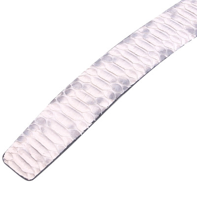 HJ4336-37-38-40 - Thắt lưng nam da trăn Huy Hoàng vip 4P đầu kim màu da nguyên thủy, đen, nâu, trắng