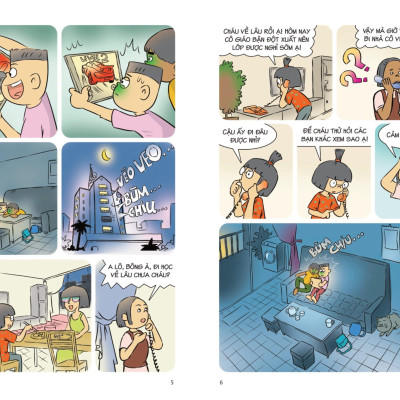 Sách - Comic Kĩ Năng Sống - Dành Cho Trẻ Tiểu Học - Dùng Internet An Toàn