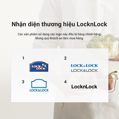 Hộp thủy tinh LocknLock BLANC bảo quản thực phẩm 320ml LLG1104 - Hàng chính hãng, chịu nhiệt cao - JoyMall