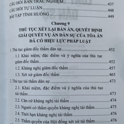 Hướng Dẫn Môn Học Luật Tố Tụng Dân Sự