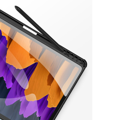 Bao da chống sốc cho SamSung Galaxy Tab S8 có ngăn đựng bút chính hãng Dux Ducis Toby - Hàng chính hãng