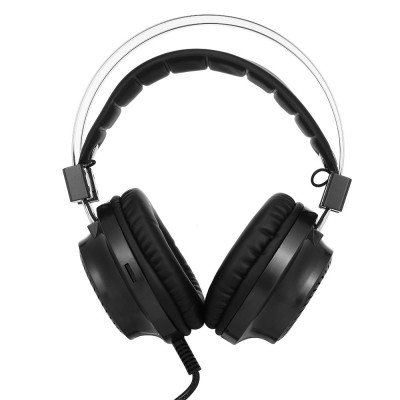 Tai nghe chơi game KUBITE T2  âm thanh nổi bass với micrô LED Light 3,5 mm có dây cho máy tính để bàn 