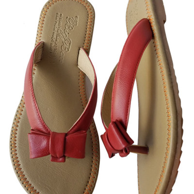 Dép xỏ ngón nữ da bò thật BIGGBEN cao cấp DXN37