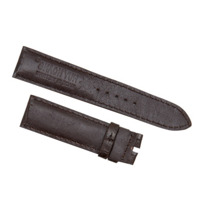 Dây đồng hồ Huy Hoàng da cá sấu size 22, 24, 26 màu đen, nâu đỏ, vàng bò, nâu đất HC8206-07-08-09