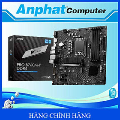 Bo Mạch Chủ Main MSI PRO Z760M-P DDR4 Socket LGA1700 - Hàng Chính Hãng