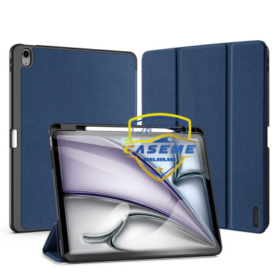 [iPad Air 6 M2] Bao Da Dành Cho iPad Air 6 11 inch M2 2024, iPad Air 6 13 inch M2 2024 Dux Ducis Domo Series Có Khe Cắm Bút - Hàng Chính Hãng