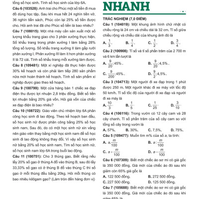 Sách - Đột Phá Tư Duy Toán 6 - Tập 2