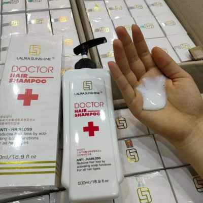 Dầu gội hỗ trợ giảm rụng tóc và kích thích mọc tóc Doctor Hair Laura Sunshine 500ml - Nhật Kim Anh