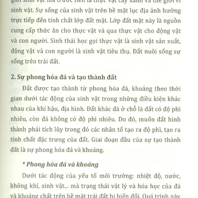 Phòng Chống Ô Nhiễm, Xói Mòn Thoái Hóa Và Cải Tạo Đất Nông Nghiệp Bền Vững