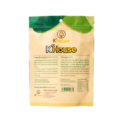 Hạt Điều K House Mật Ong Cao Cấp Túi Zipper 200 gram 