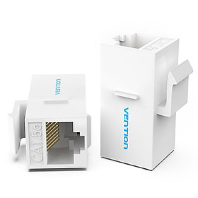 Đầu nối VDD-B10-W RJ45 Cat.5e UTP Keystone Jack Coupler cho phần mở rộng cáp mạng