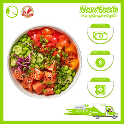 Cá Hồi Nauy Cắt Khối - Túi 200Gr