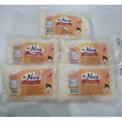 Combo 5 Gói Mì Nưa Vị Nguyên Das Keto 240g
