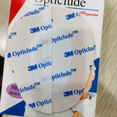 Combo 5 hộp băng dán mắt 3M Nexcare 1537 (dùng cho trẻ nhỏ hơn 4 tuổi), 50 miếng/hộp (mẫu mới)