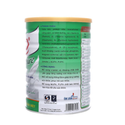 Sữa HỒNG SÂN GIGO 900g giúp tăng đề kháng,hỗ trợ tim mạch,tiểu đường,phục hồi sức khỏe cho người trưởng thành