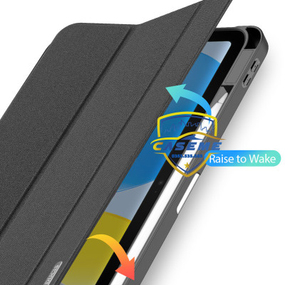 [iPad Gen 10] Bao Da Dành Cho iPad 10 2022, iPad 10.9" 2022 Dux Ducis Domo Series Có Khe Cắm Bút - Hàng Chính Hãng 