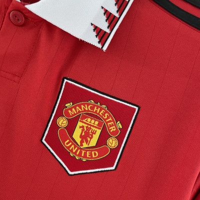 Áo Bóng Đá Retro Manchester United 2022 - Sân Nhà bản cao cấp vải Cotton Polyester