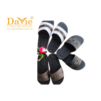 Dép Dvsd01 Chất Liệu Da, Đế Cao Su Bền Đẹp Chất Lượng Cao