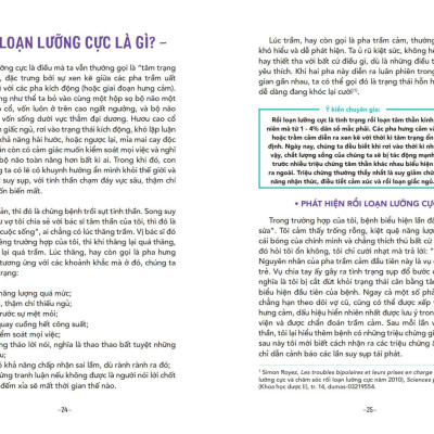 Sách - Rối Loạn Lưỡng Cực - Hành Trình Dài Chung Sống - Trò Chuyện Về Sức Khoẻ Tâm Thần - Từ Chẩn Đoán Đến Cuộc Sống Hằng Ngày