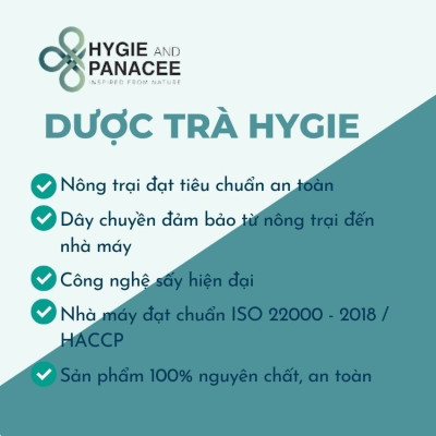 Trà Thảo Dược Lạc Tiên Tâm Sen Hygie Thanh Nhiệt Giải Độc, Giảm Căng Thẳng, Hỗ Trợ Chứng Mất Ngủ, Suy Nhược Cơ Thể