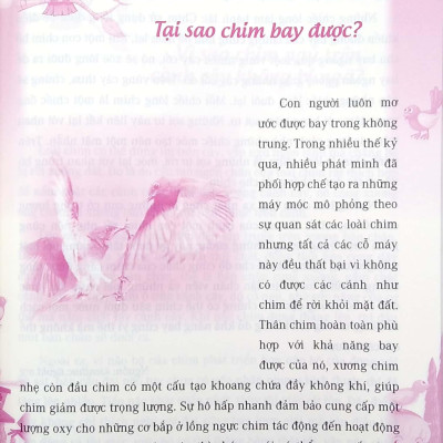 10 Vạn Câu Hỏi Vì Sao - Tôi Khám Phá Thế Giới Các Loài Chim