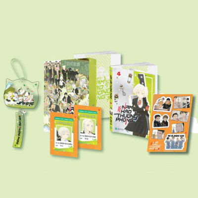 Sách - Nam Hào Thượng Phong - Tập 4 - Bản Sưu Tầm - Tặng Kèm 1 Box Nam Châm + 1 Chuông Gió Acrylic + 1 Set Sticker + 2 Thẻ Học Sinh Đựng Trong Bao
