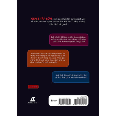 Sách - Gen Z Tập Lớn - AZ Việt Nam