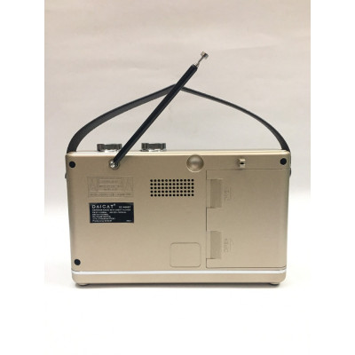 ĐÀI FM Radio DC-666BT- Bluetooth Đa Chức Năng Loa To Sang Trọng -Hàng Chính Hãng BH:12Tháng