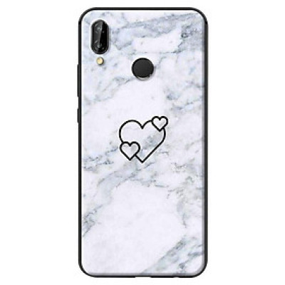 Ốp in cho Huawei Nova 3E Ba Trái Tim - Hàng chính hãng