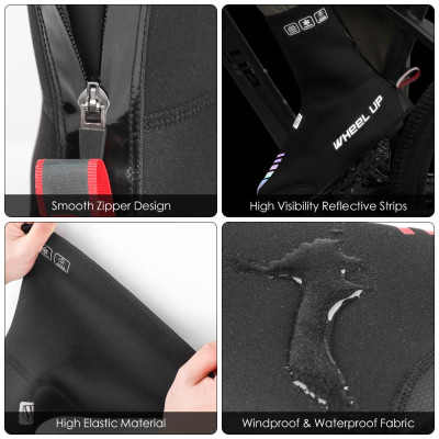 Bao giày đi xe đạp chống thấm nước, chống gió bảo vệ chân, giày và giữ ấm cho nam và nữ