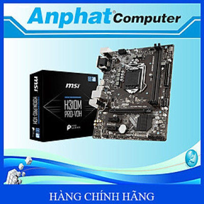 Bo mạch chủ Main MSI H310M PRO-VDH DDR4 Socket LGA 1151-V2 - Hàng chính hãng