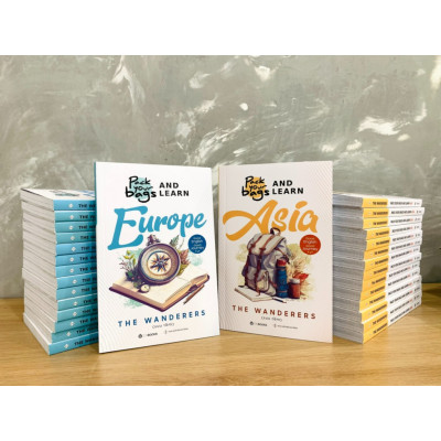 Sách - Bộ sách Tiếng Anh Du lịch từ Á sang Âu