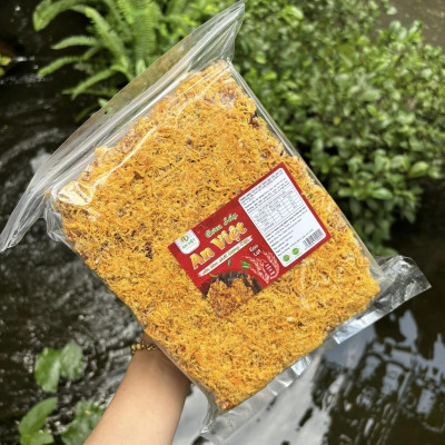 Cơm Cháy Gạo Lứt Chà Bông An Việt 250 gram - Date mới