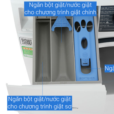 Máy Giặt Sấy Electrolux EWW1024P5WB - 10kg - Hàng Chính Hãng