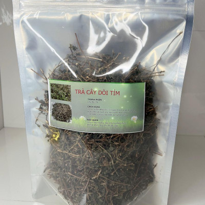 Cây dòi thân tím (Cây thuốc dòi - Cây bọ mắm - Cây dòi tím) - Sản phẩm khô làm trà - Gói 1kg